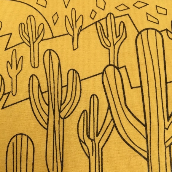 Yellow cactus top - Picture 4 of 5